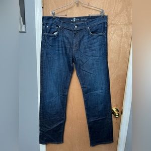 Seven for all mankind jeans seems to be 38x34